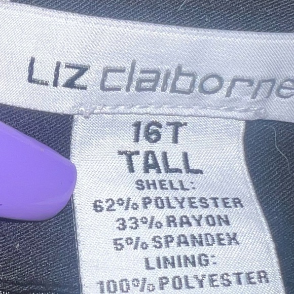Liz claiborne- black skirt - Picture 6 of 6